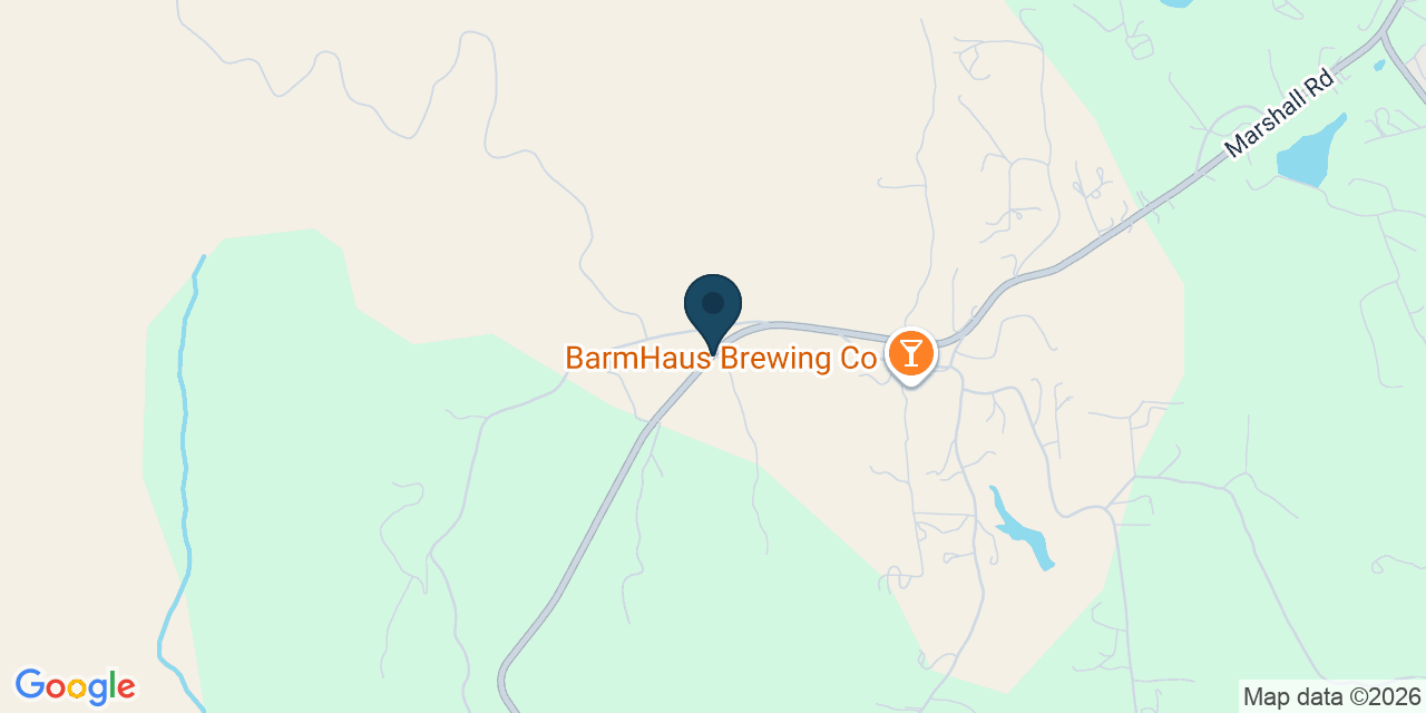 Map showing El Dorado County, CA