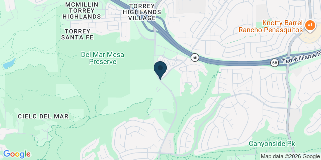 Map showing San Diego, San Diego County, CA