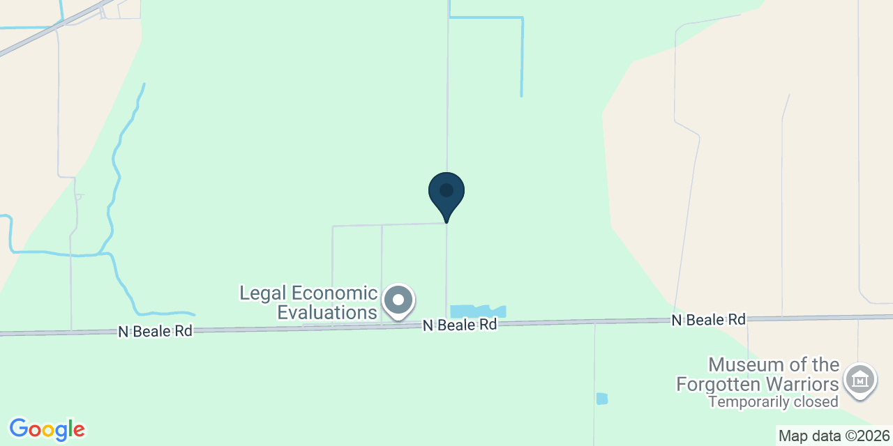 Map showing Yuba County, CA