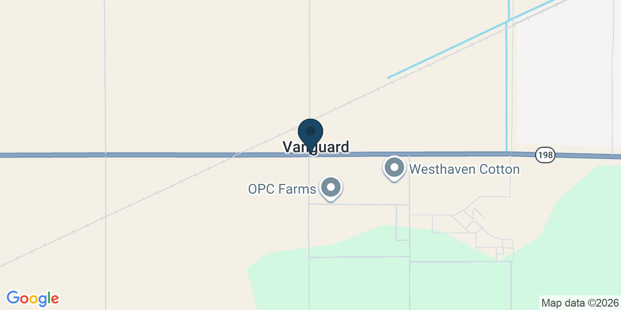 Map showing Lemoore, Kings County, CA