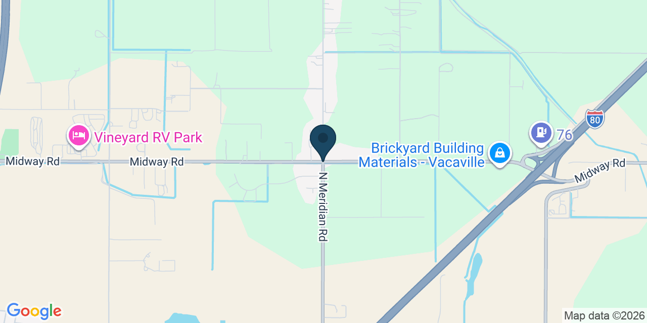 Map showing Hartley, Solano County, CA