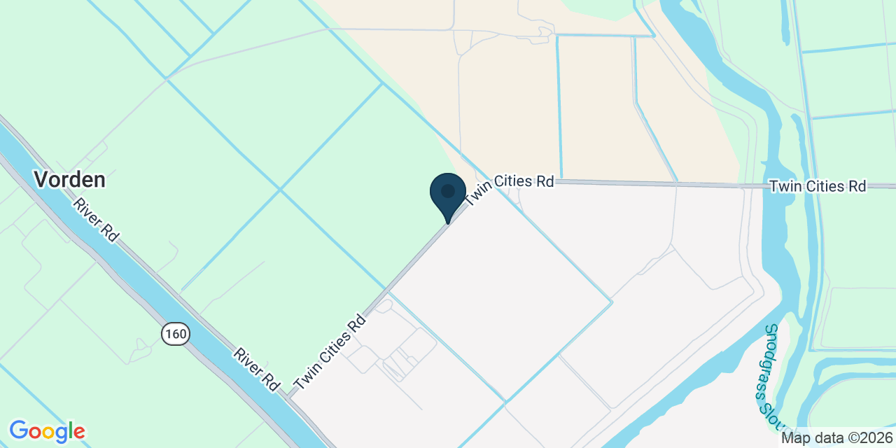 Map showing Walnut Grove, Sacramento County, CA