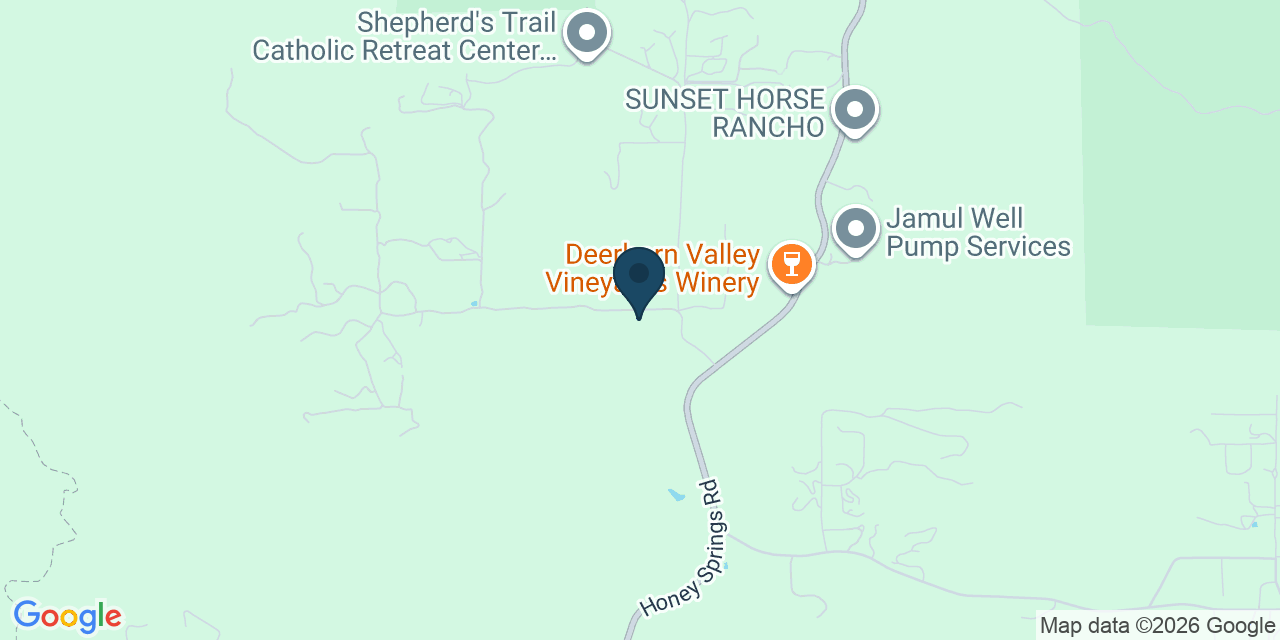 Map showing Jamul, San Diego County, CA