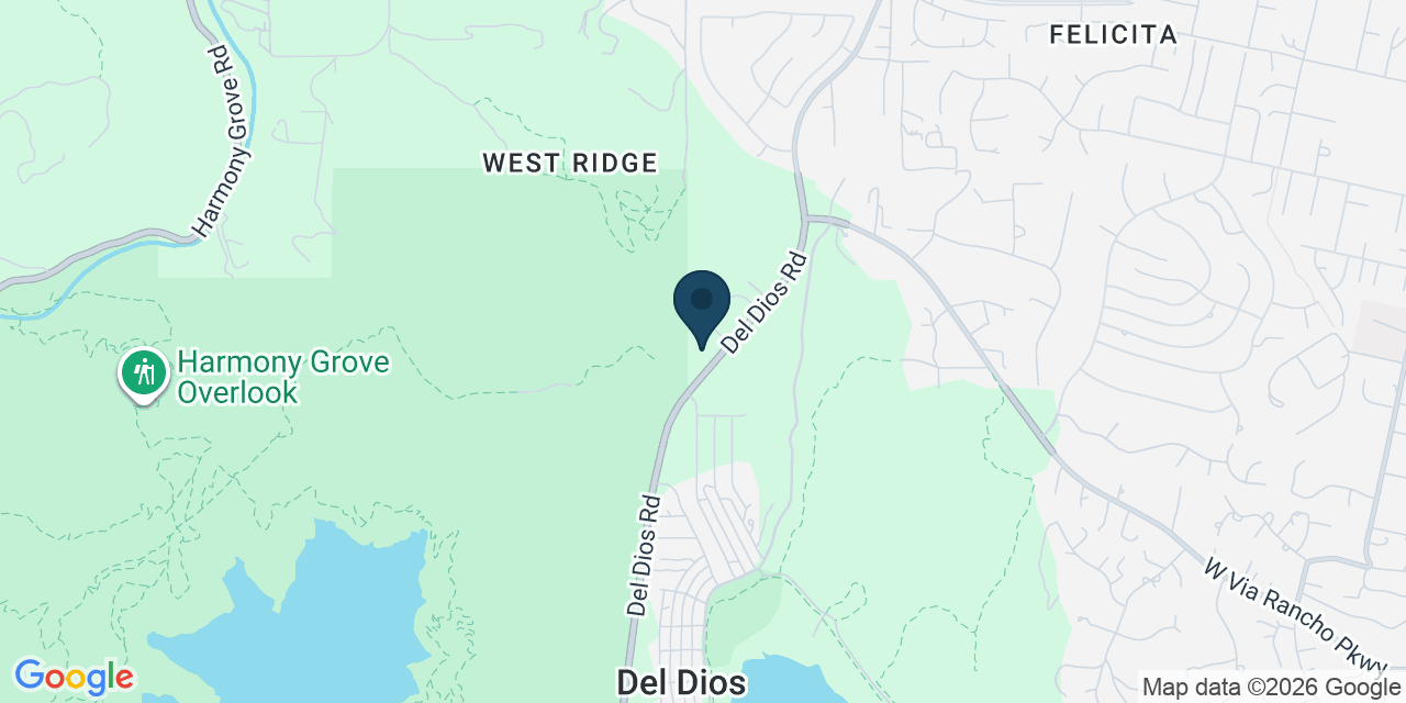 Map showing Escondido, San Diego County, CA