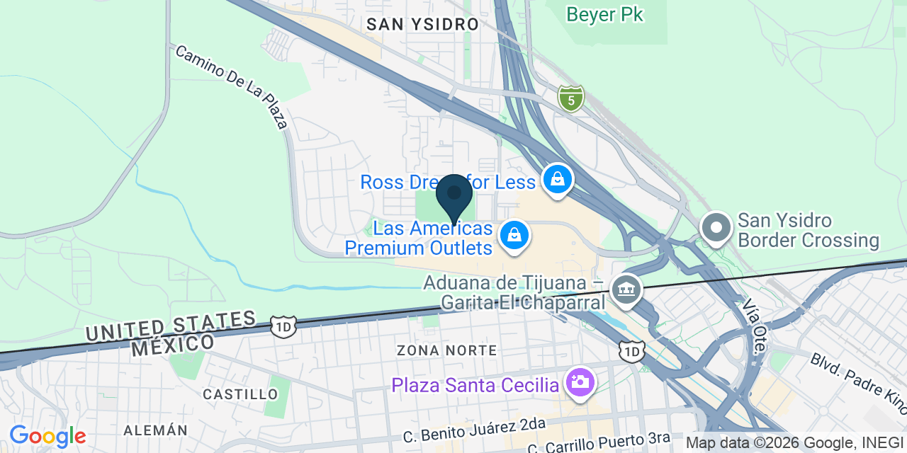 Map showing San Diego, San Diego County, CA
