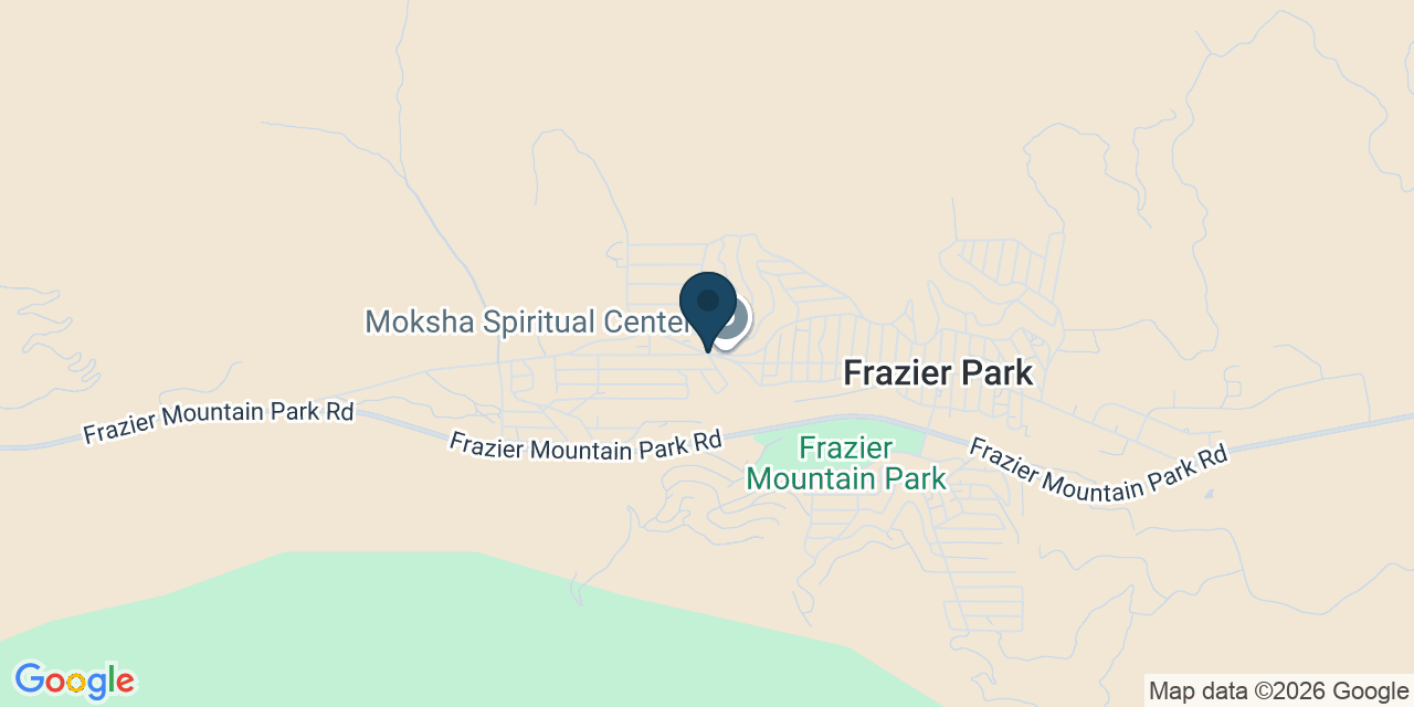 Map showing Frazier Park, Kern County, CA