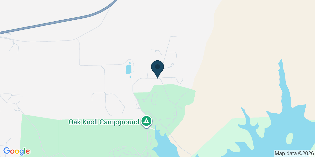 Map showing Calaveras County, CA