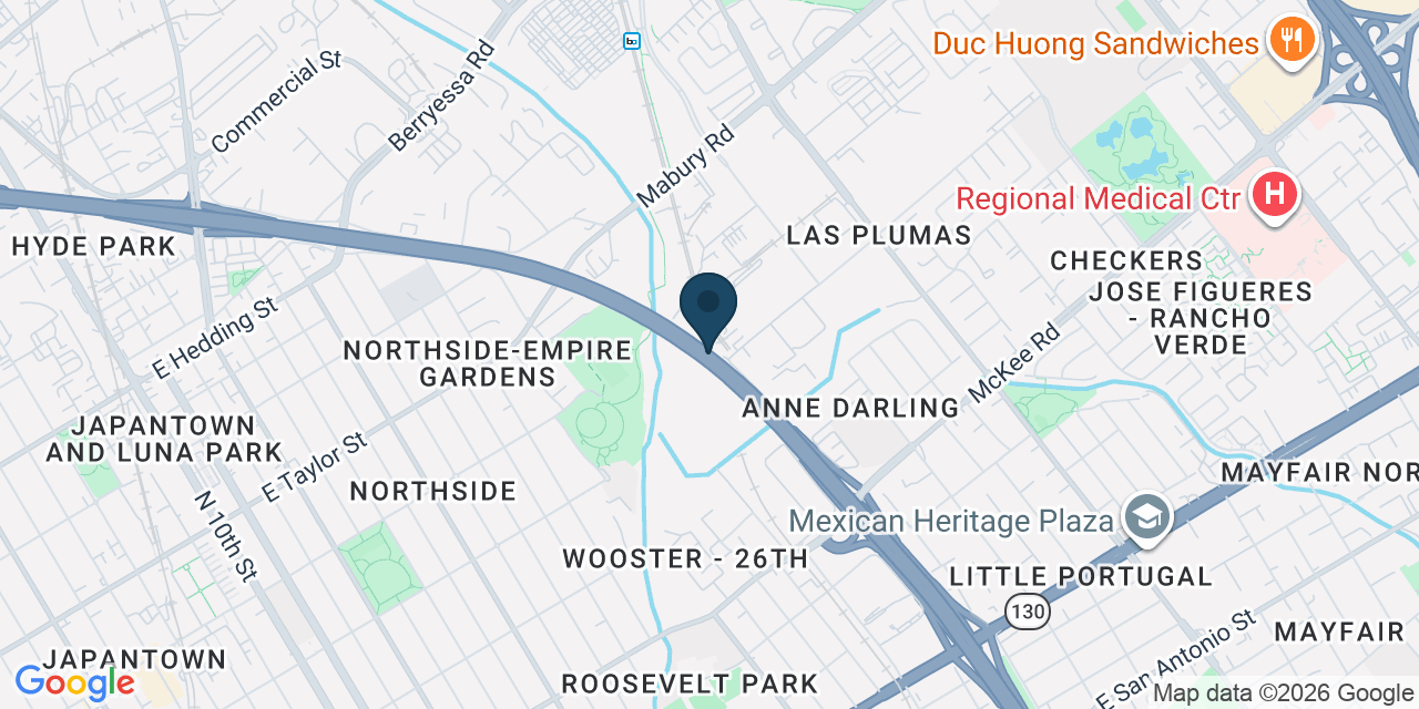 Map showing California