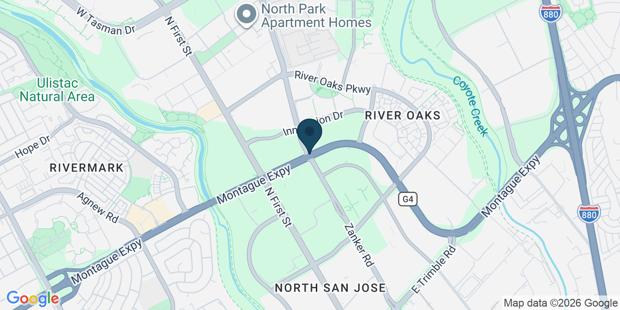 Map showing San Jose, Santa Clara County, CA