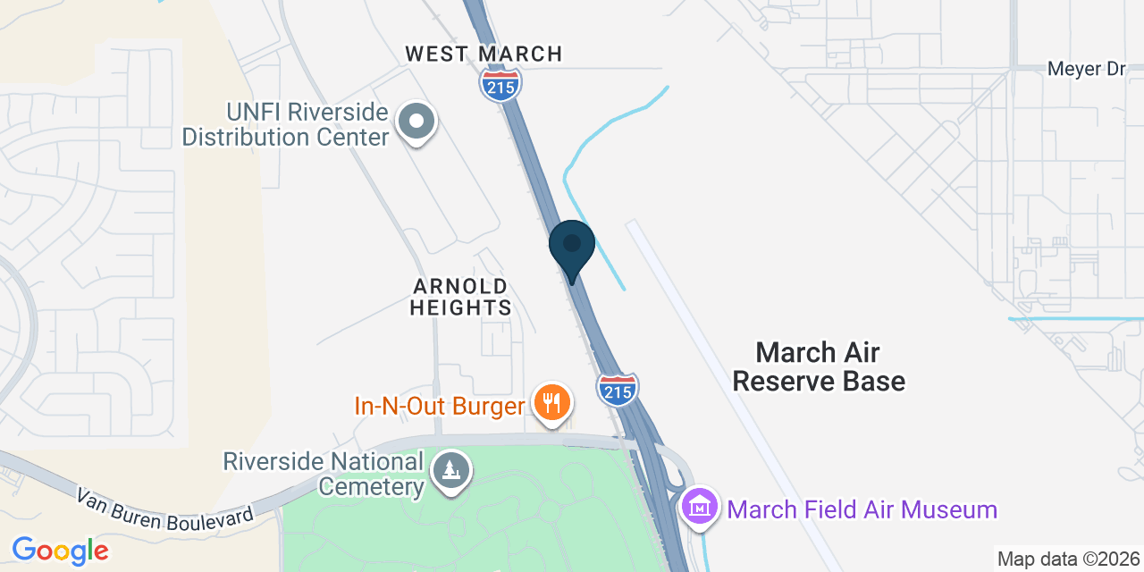 Map showing California