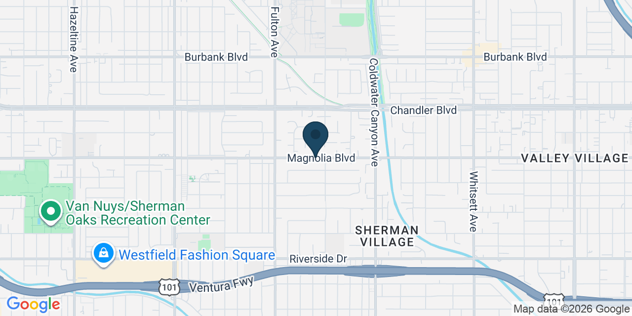 Map showing Los Angeles County, CA