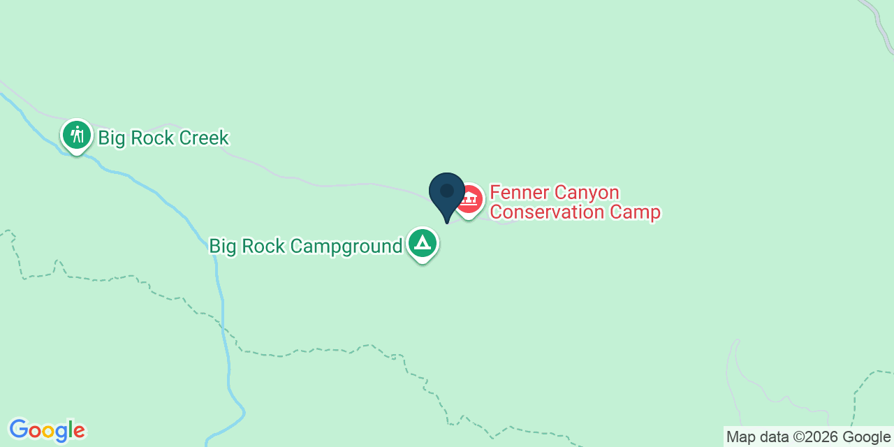 Map showing Pearblossom, Los Angeles County, CA