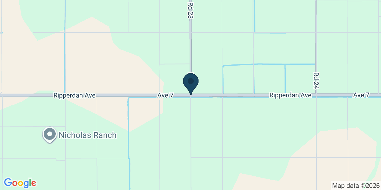 Map showing Madera County, CA