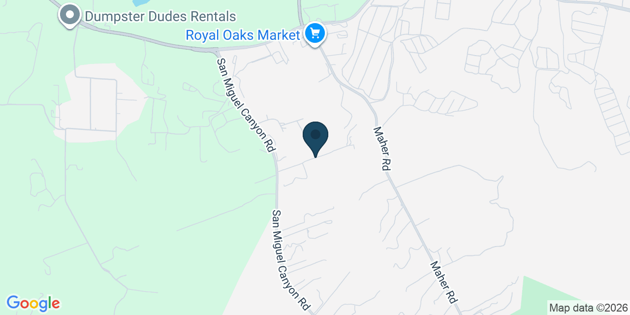 Map showing Prunedale, Monterey County, CA