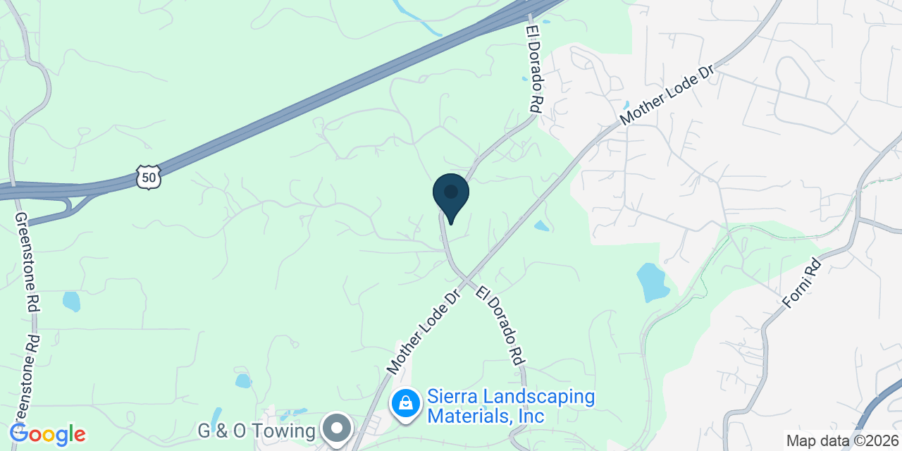 Map showing Placerville, El Dorado County, CA