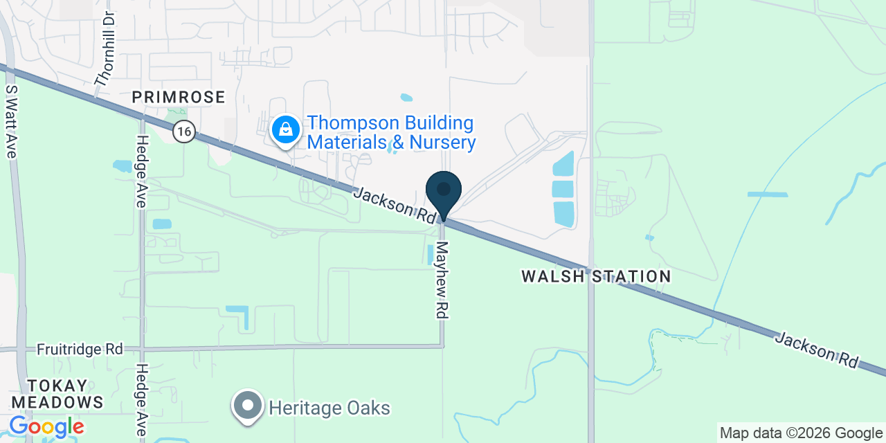 Map showing Sacramento County, CA