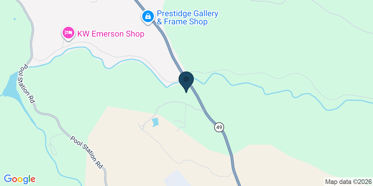 Map showing San Andreas, Calaveras County, CA