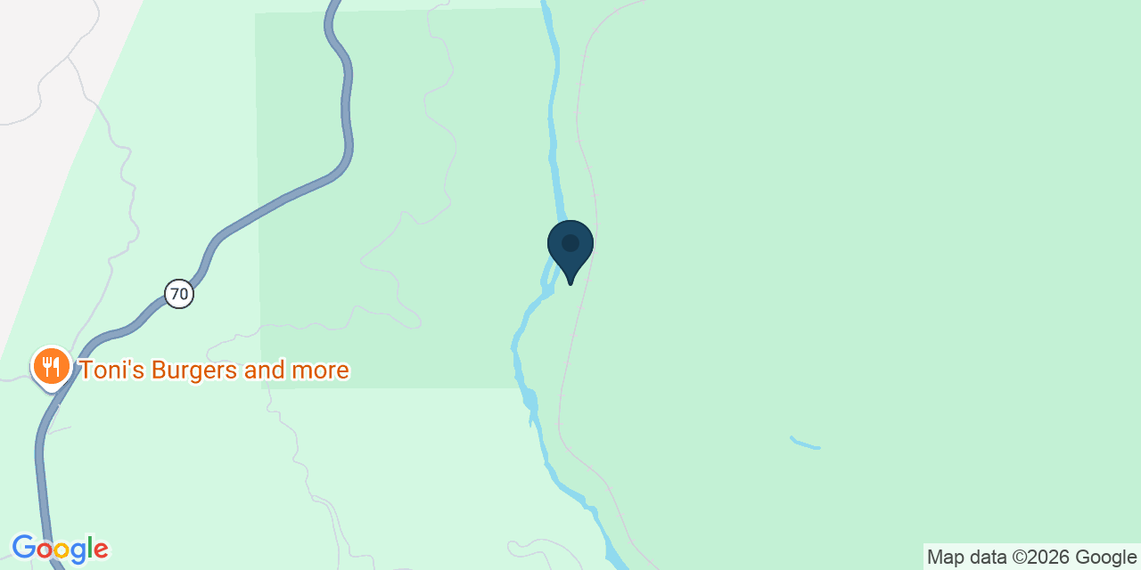 Map showing Butte County, CA