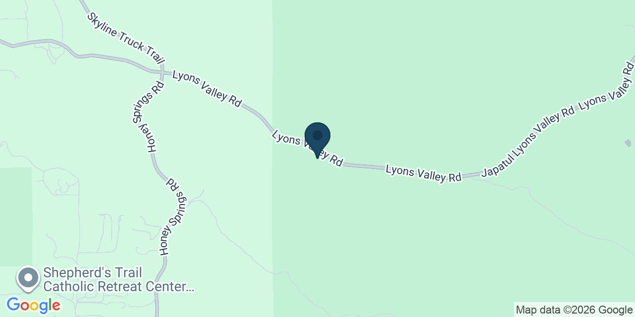 Map showing Jamul, San Diego County, CA