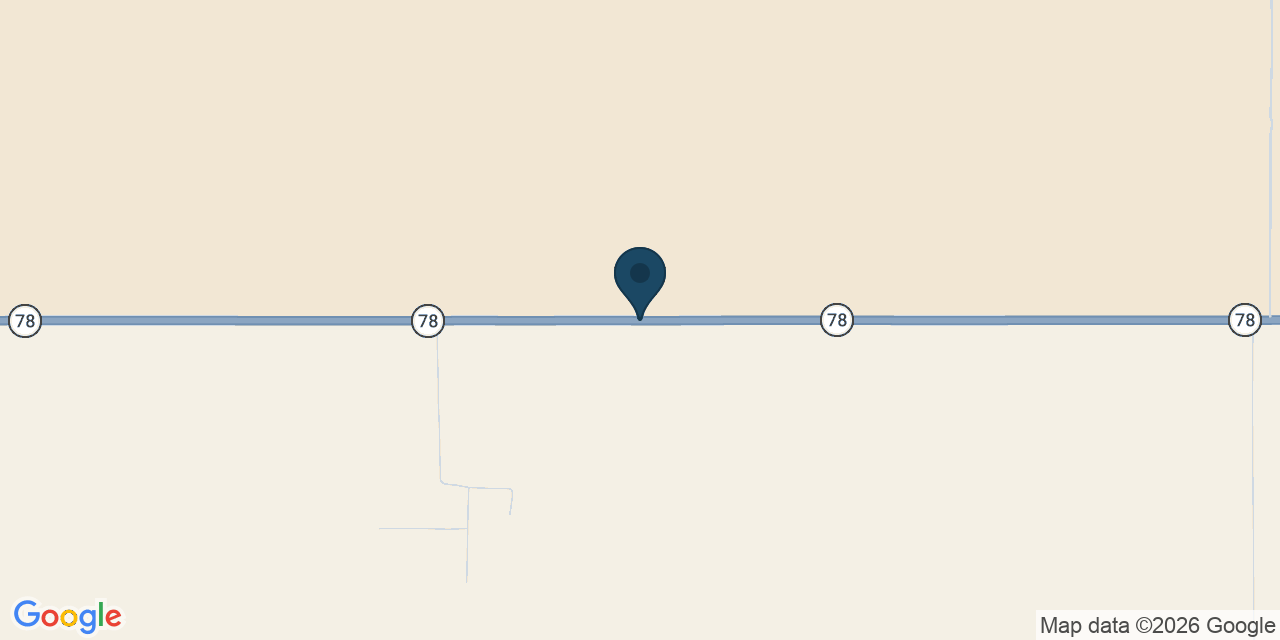 Map showing California