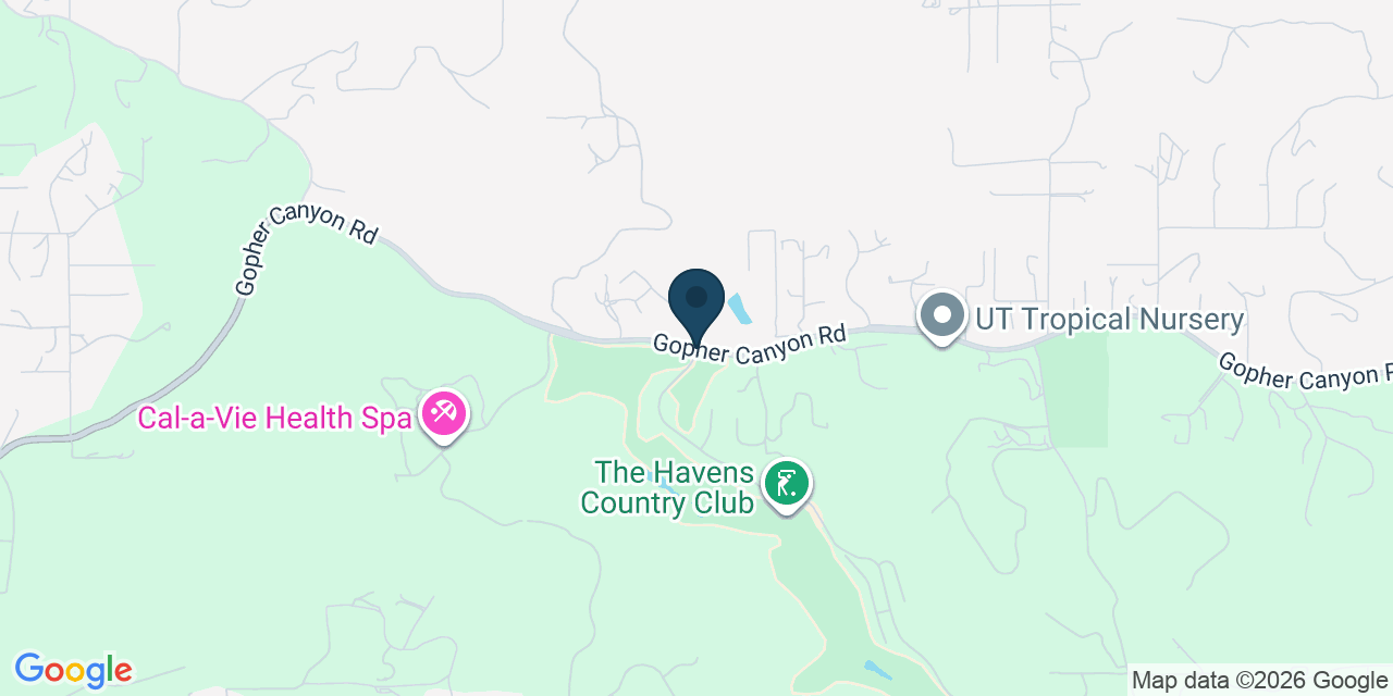 Map showing Bonsall, San Diego County, CA