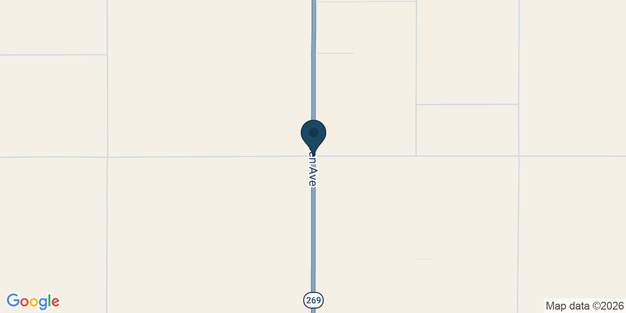 Map showing Fresno County, CA