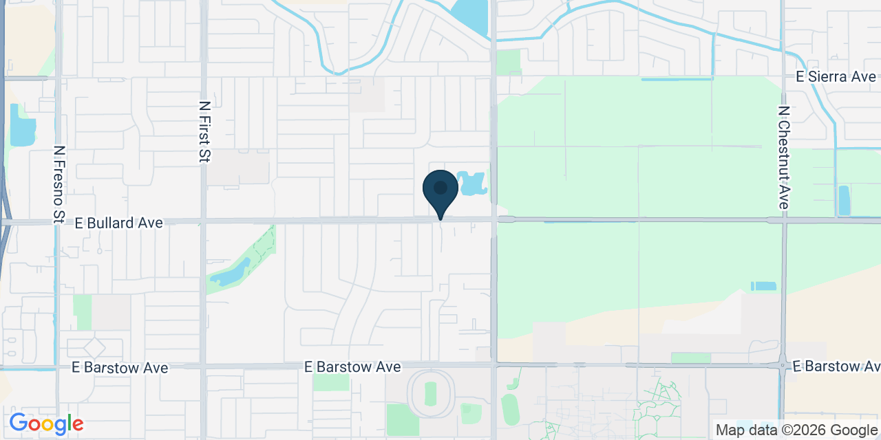 Map showing Fresno County, CA