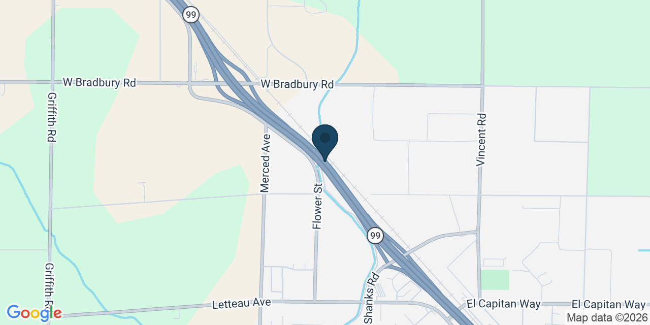 Map showing California