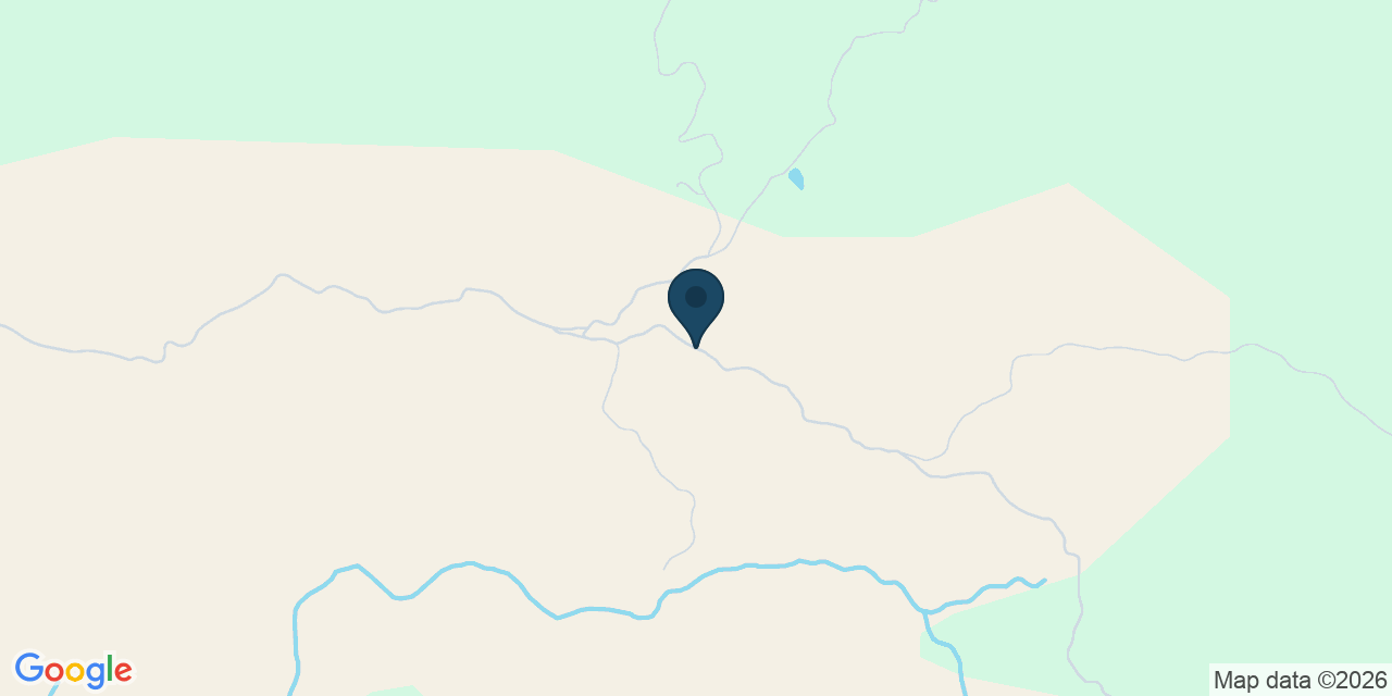 Map showing Kneeland, Humboldt County, CA