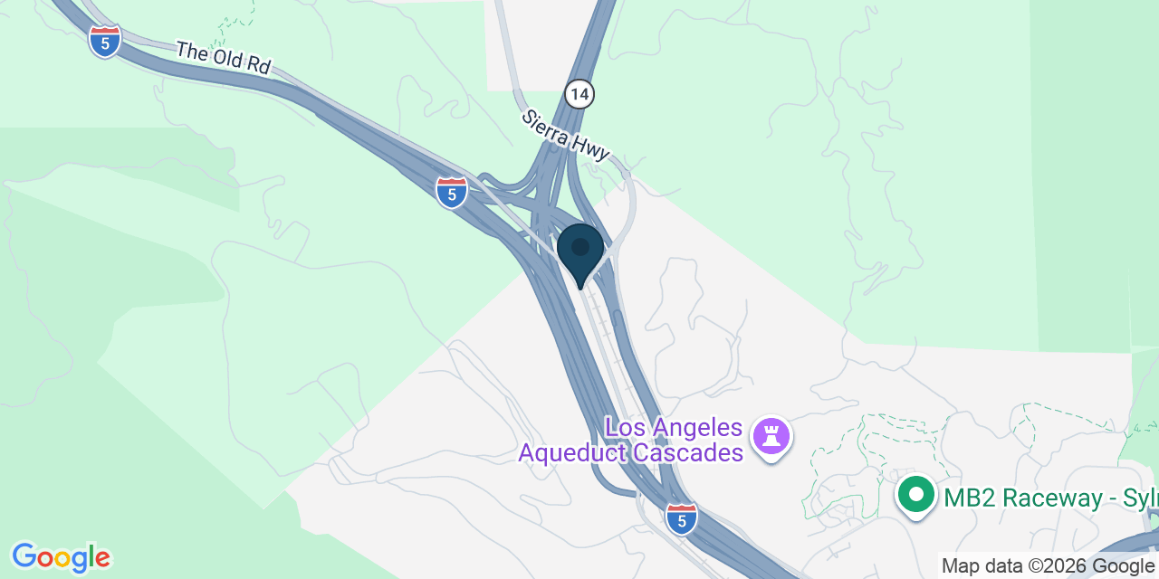 Map showing Los Angeles, Los Angeles County, CA
