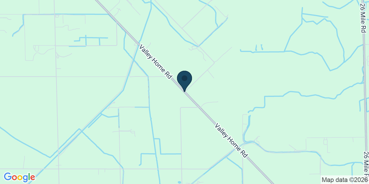 Map showing Stanislaus County, CA
