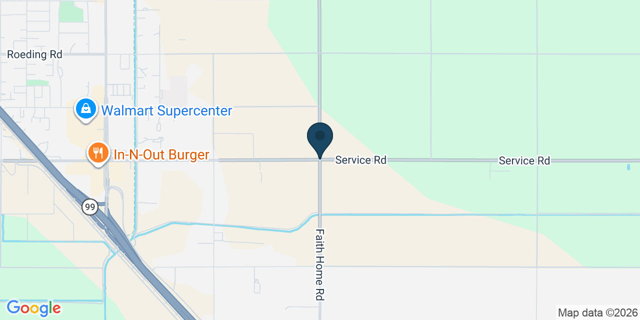 Map showing Stanislaus County, CA