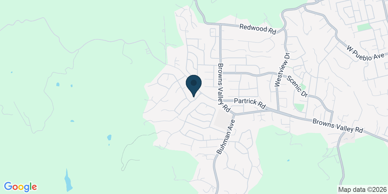 Map showing Napa, Napa County, CA