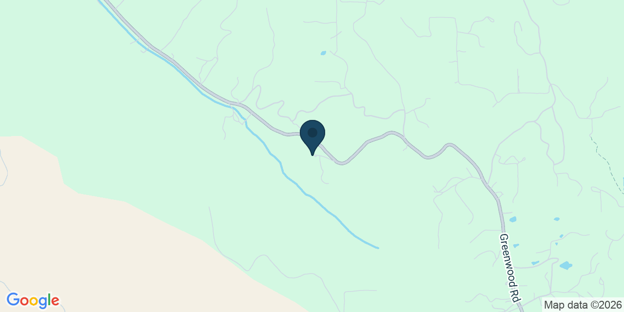 Map showing Greenwood, El Dorado County, CA