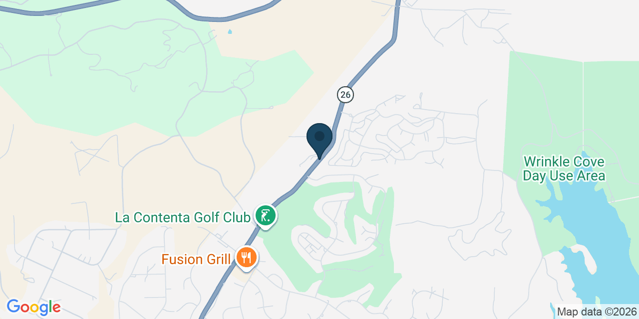 Map showing Calaveras County, CA