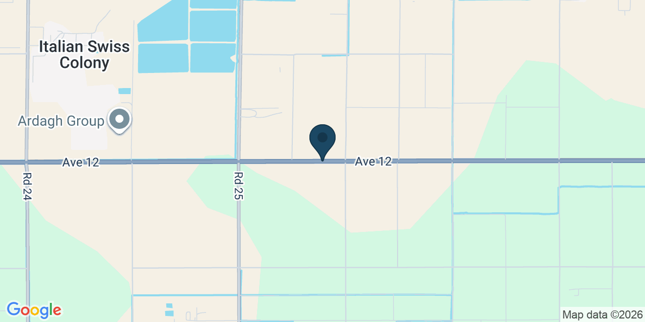 Map showing Madera County, CA