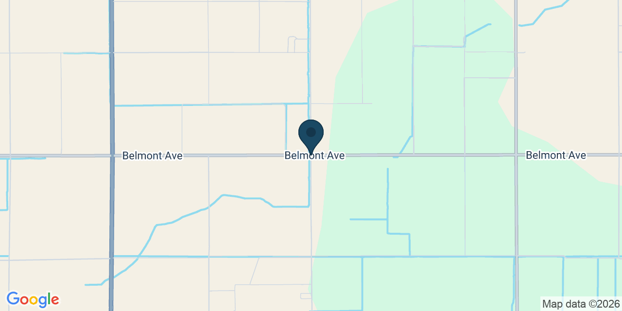 Map showing Fresno County, CA