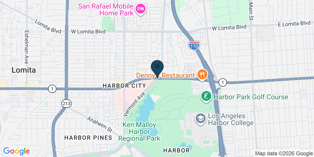 Map showing Los Angeles, Los Angeles County, CA
