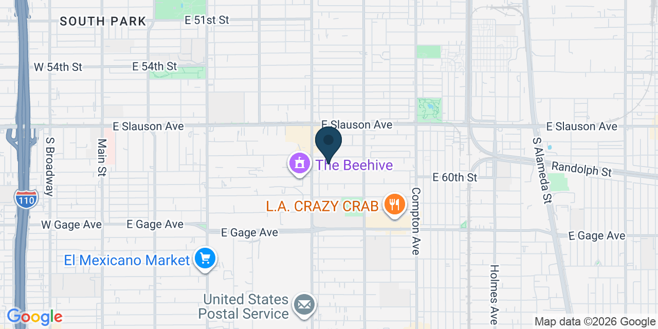 Map showing Los Angeles, Los Angeles County, CA