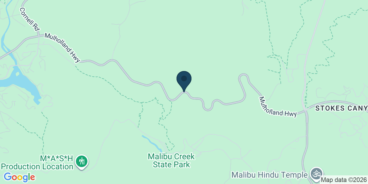 Map showing Agoura Hills, Los Angeles County, CA