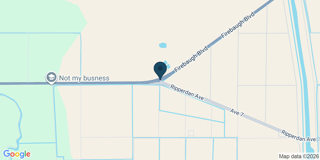 Map showing Madera County, CA