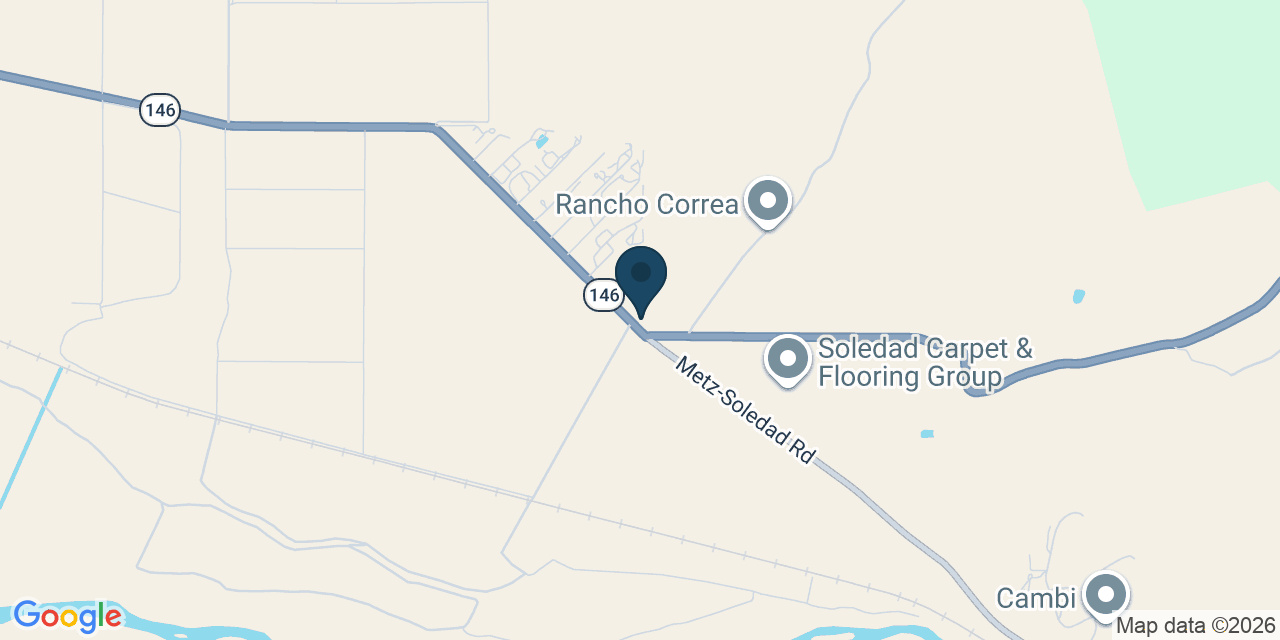 Map showing Soledad, Monterey County, CA