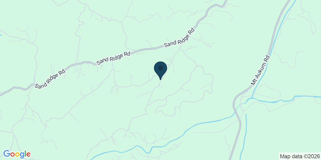 Map showing El Dorado County, CA