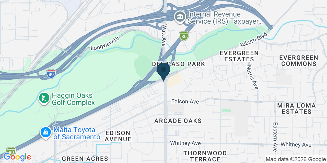 Map showing Sacramento, Sacramento County, CA