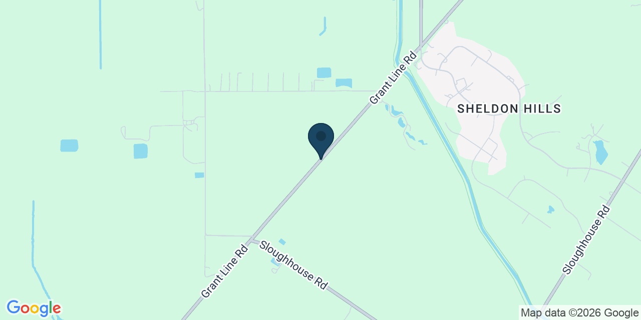 Map showing Sacramento County, CA
