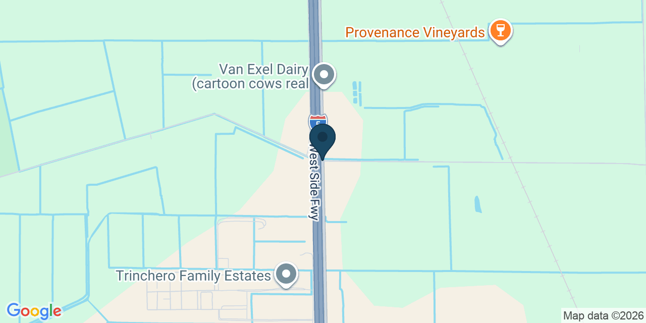 Map showing San Joaquin County, CA
