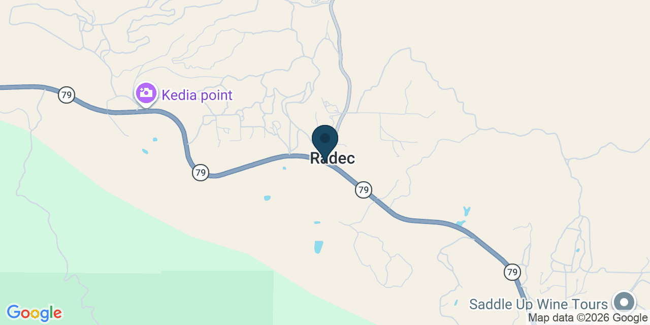 Map showing Riverside County, CA