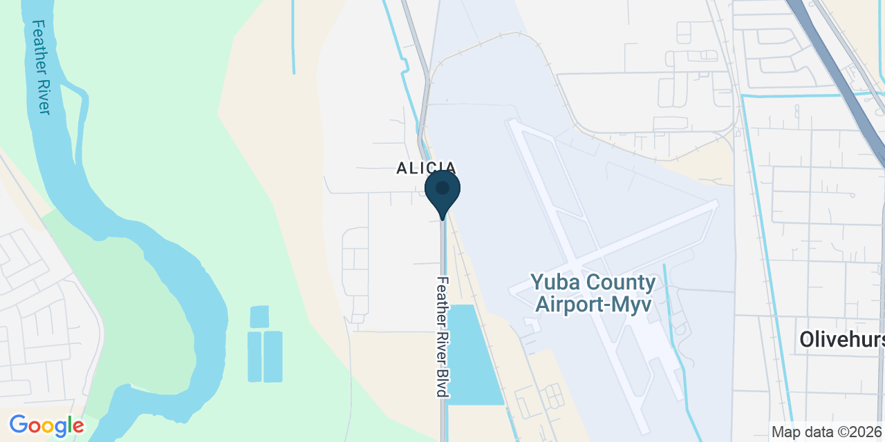 Map showing Linda, Yuba County, CA