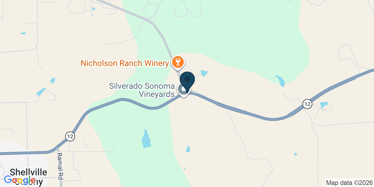 Map showing Sonoma County, CA