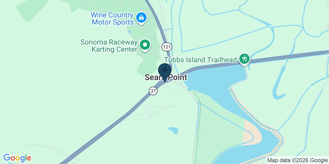 Map showing Sonoma County, CA